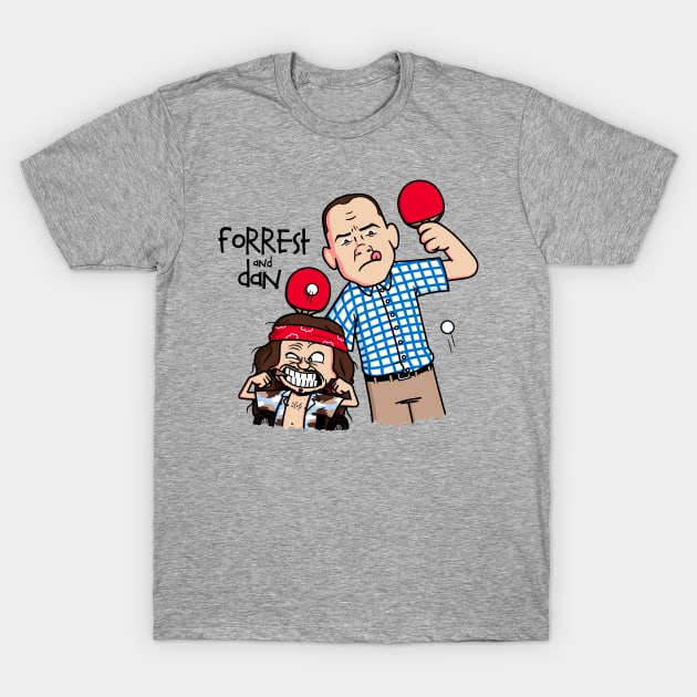 Forrest and Dan! T-Shirt by Raffiti